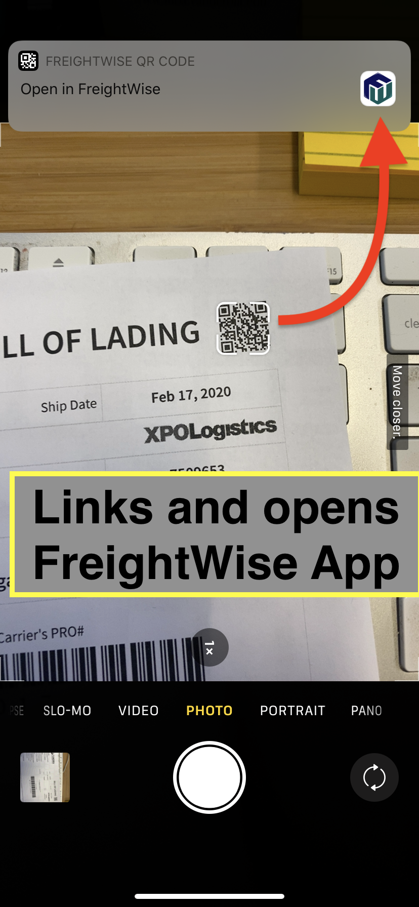 Postbode Waardig Wierook Why have a QR Code on the BOL – FreightWise LLC
